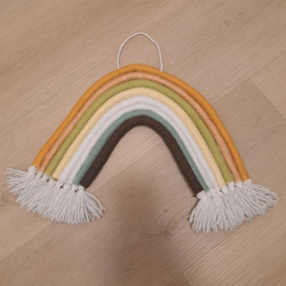 Other - Knit Rainbow Wall Hang Decor